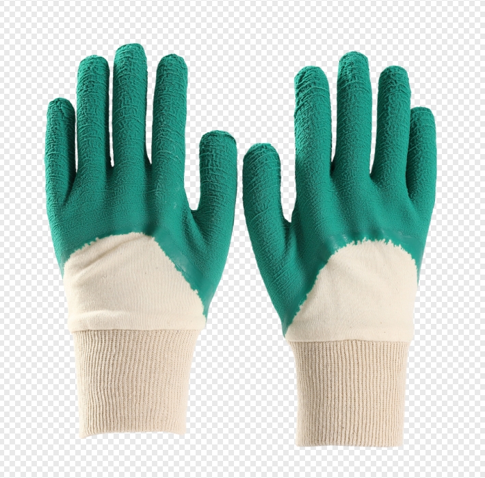 Top Sale Industrial Latex Coated Knit Wrist Work Gloves for Sale