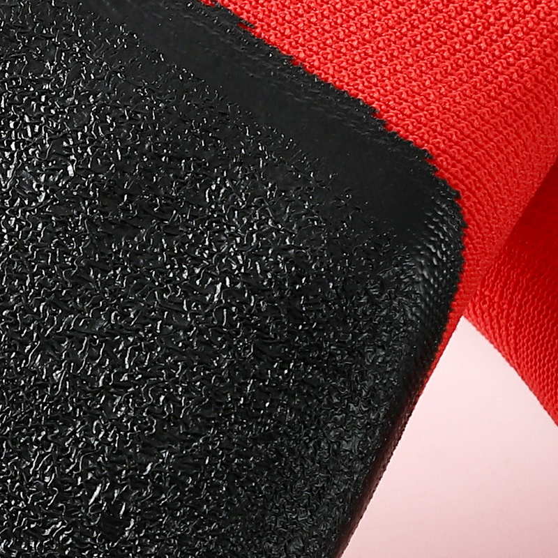 Breathable Anti-Slip And Wear-Resistant Latex Coated Polyester Gloves Custom Printed