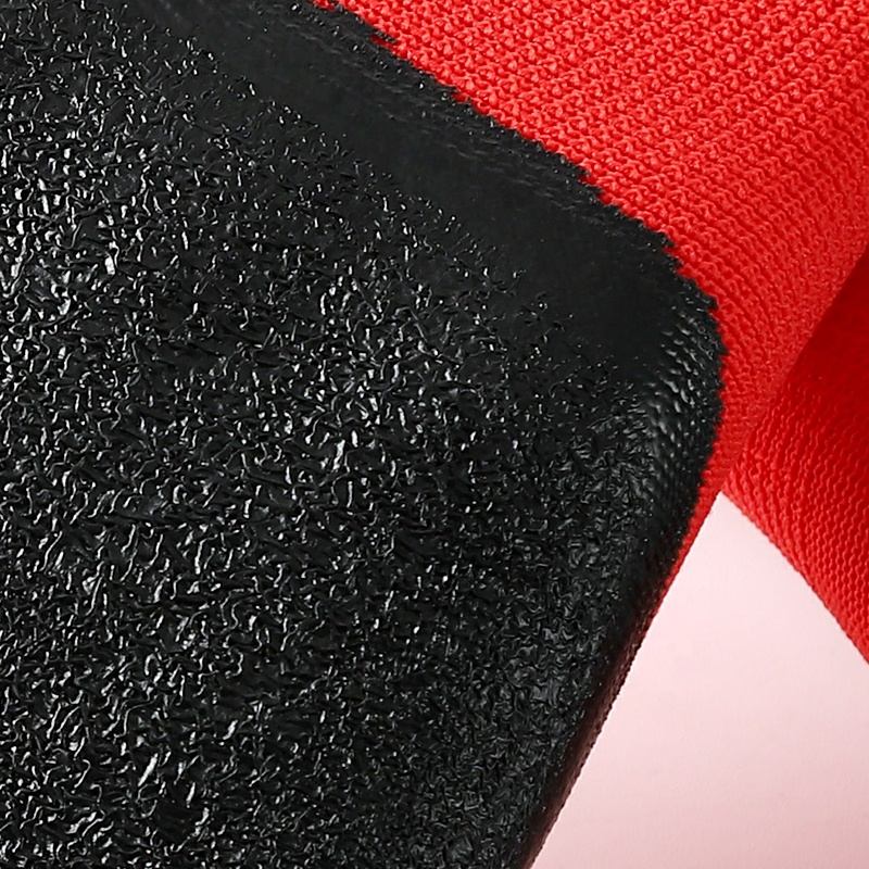 Popular Polyester Liner Nitrile Palm Coated Work Gloves For Sale