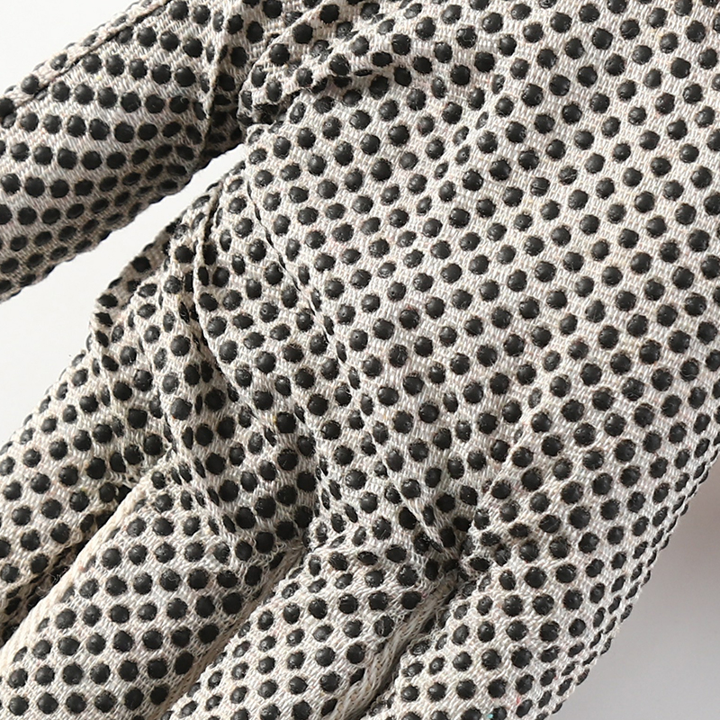 Garden canvas dotted gloves