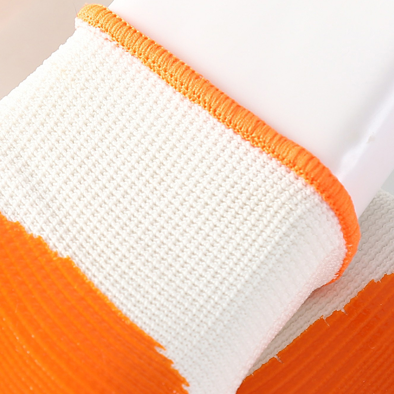 OEM Oil-Proof Industrial Work Glove Nitrile Coated Smooth Finished Glove Breathable And Comfortable Working Gloves