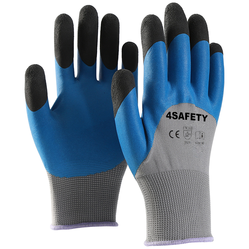 OEM Foam Latex Coated Gloves