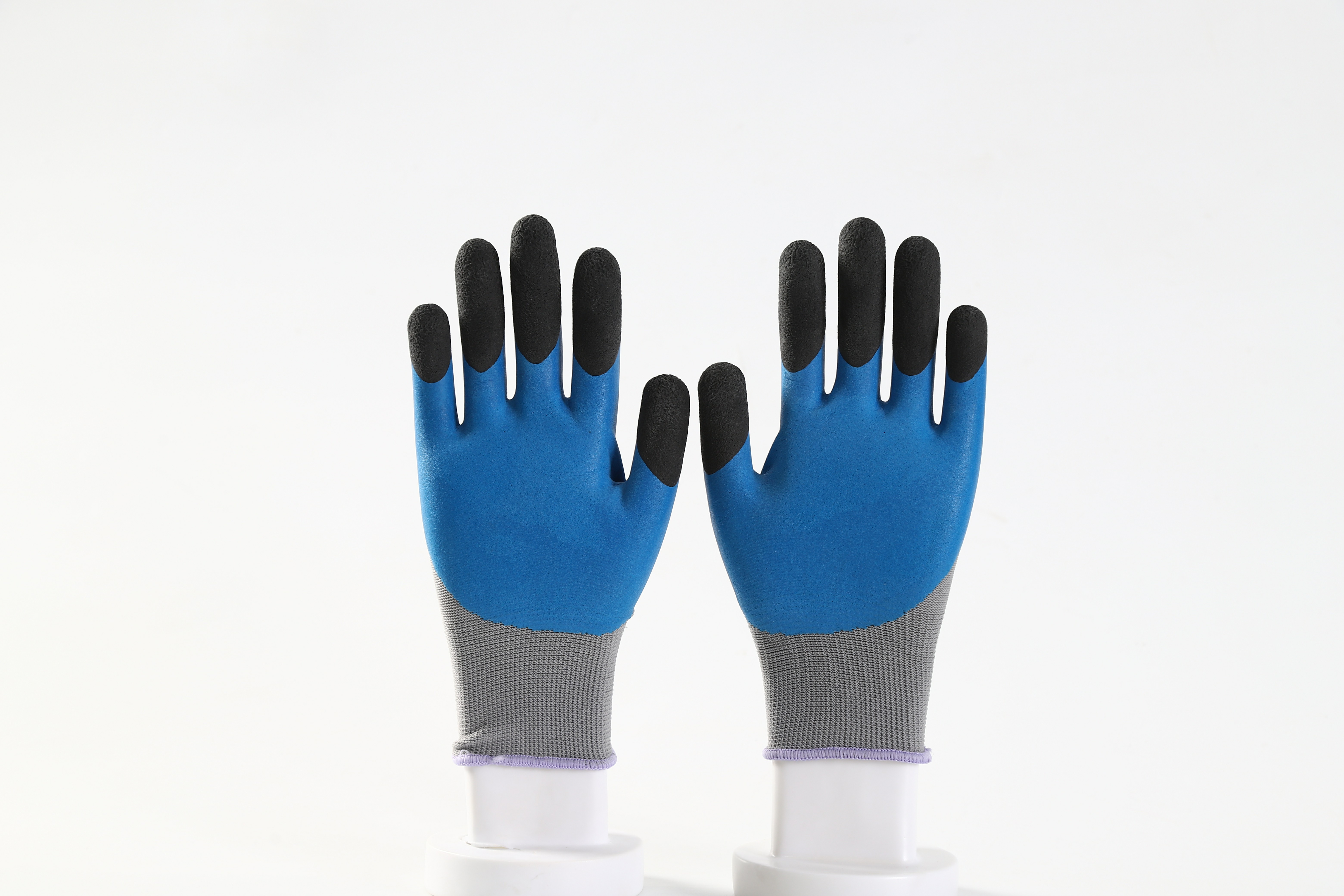 Latex foam coated Work Safety Labor Protection Industrial Construction Protective Gloves with finger strengthened