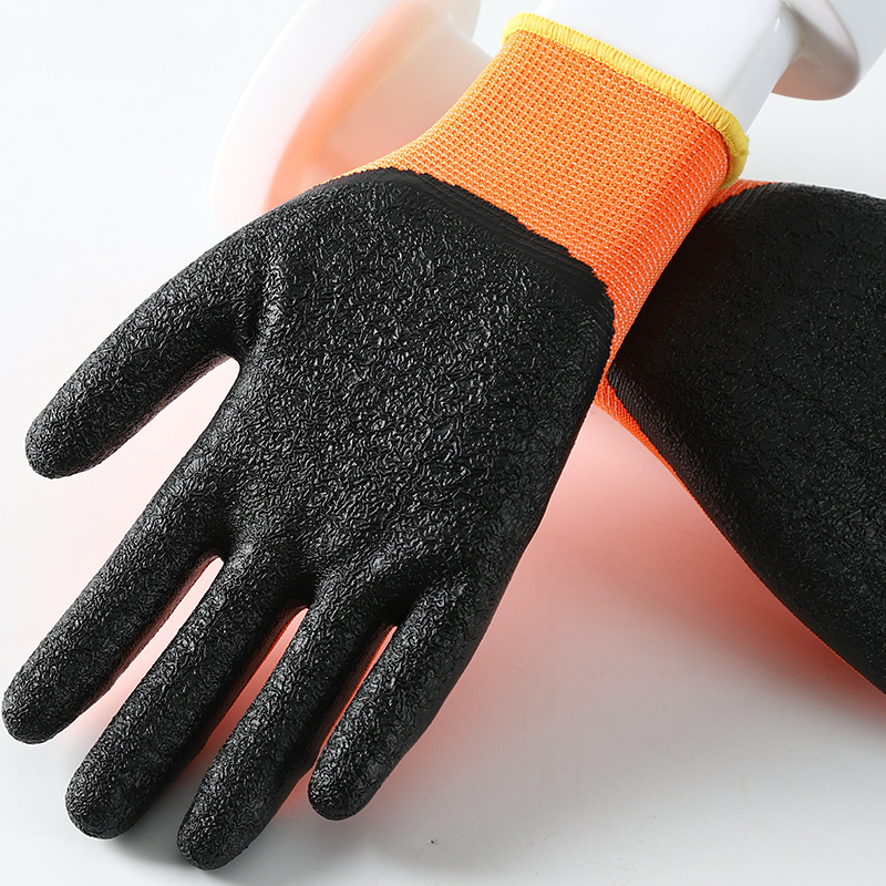 Industrial Hand Protective Wholesale Dipped Latex Coated Working Safety Gloves For Worker
