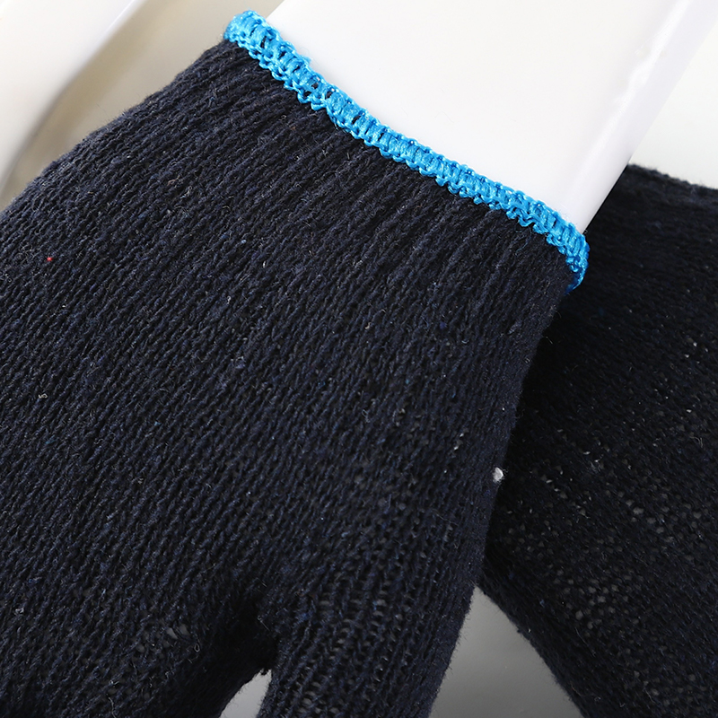 OEM 10 Gauge 7 Gauge Black Cotton Gloves