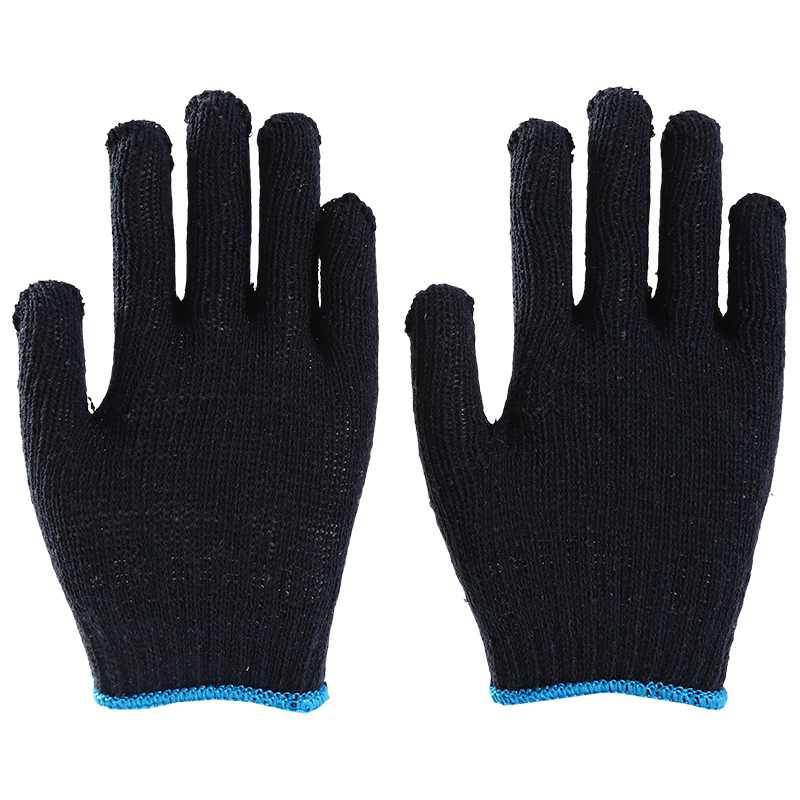 OEM 10 Gauge 7 Gauge Black Cotton Gloves