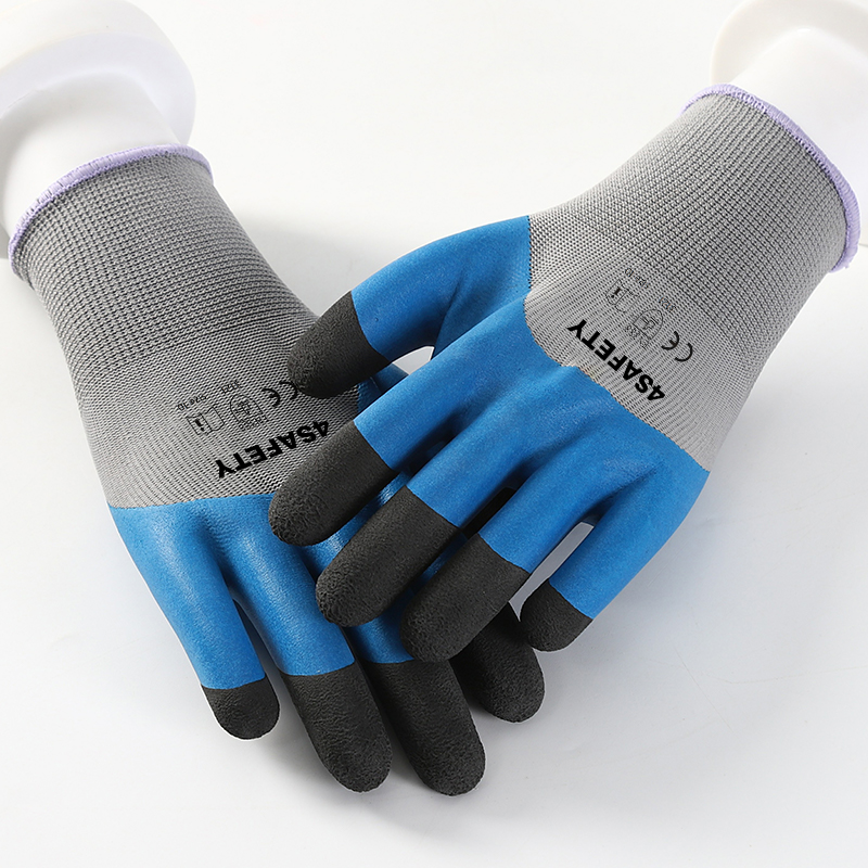 OEM Foam Latex Coated Gloves