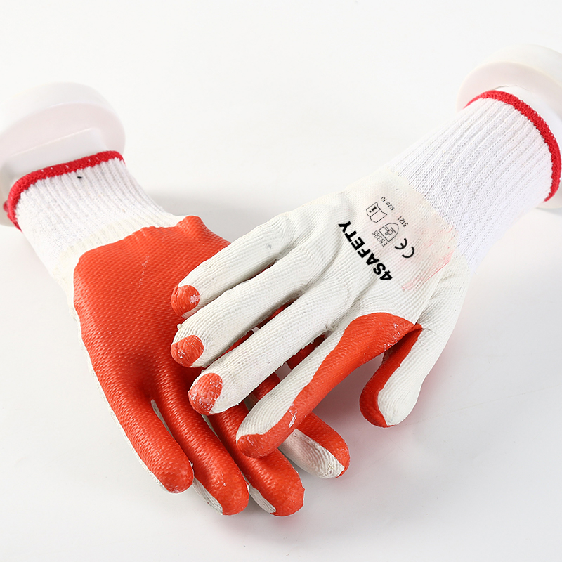 OEM Laminated Rubber Coated Gloves